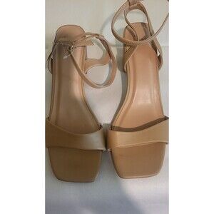 A New Day Strappy Sandal Women's Nude / Taupe Size 11 NWT